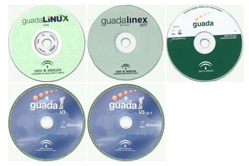 versiones de los CDs de Gaudalinex